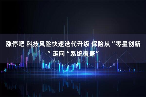 涨停吧 科技风险快速迭代升级 保险从“零星创新”走向“系统覆盖”