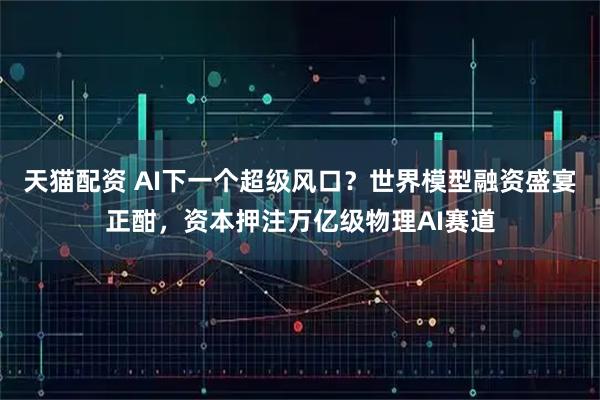 天猫配资 AI下一个超级风口？世界模型融资盛宴正酣，资本押注万亿级物理AI赛道