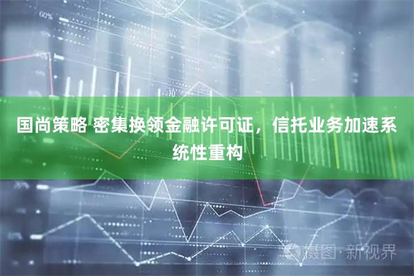 国尚策略 密集换领金融许可证，信托业务加速系统性重构