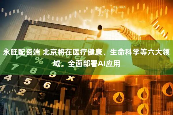 永旺配资端 北京将在医疗健康、生命科学等六大领域，全面部署AI应用
